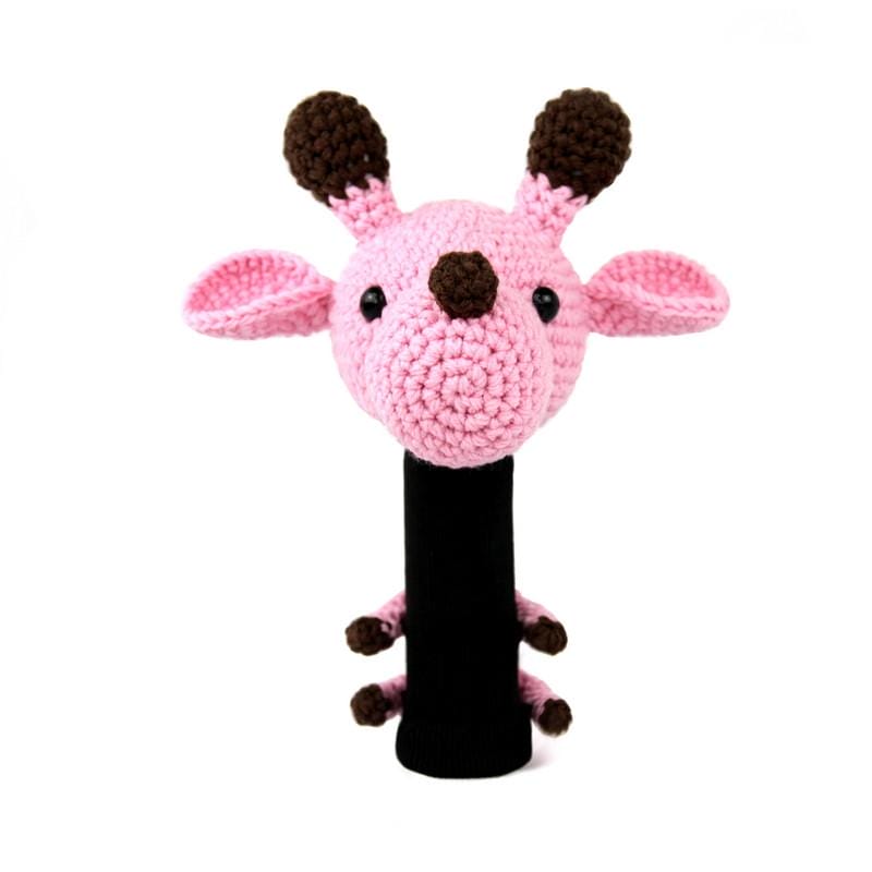 Giraffe Pink Driver Golf Headcover Amimono Headcover