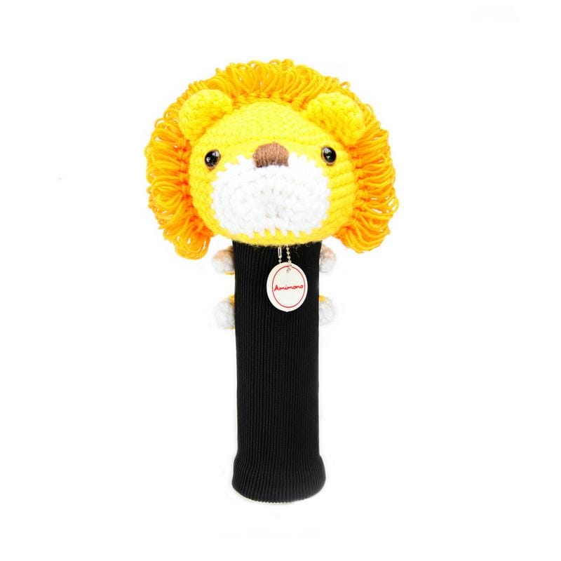 Lion Driver Golf Headcover Amimono Headcover